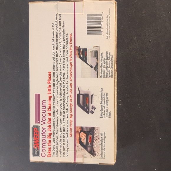 Micro Sweep Computer Vacuum - Picture 4 of 4